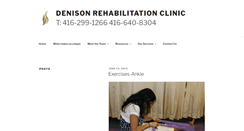 Desktop Screenshot of denisonrehab.com